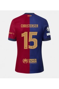 Barcelona Andreas Christensen #15 Fotballdrakt Hjemme Klær 2024-25 Korte ermer